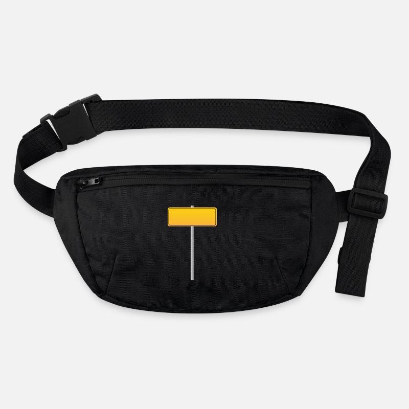 panneau de rue jaune Sac banane recyclé Stanley/Stella