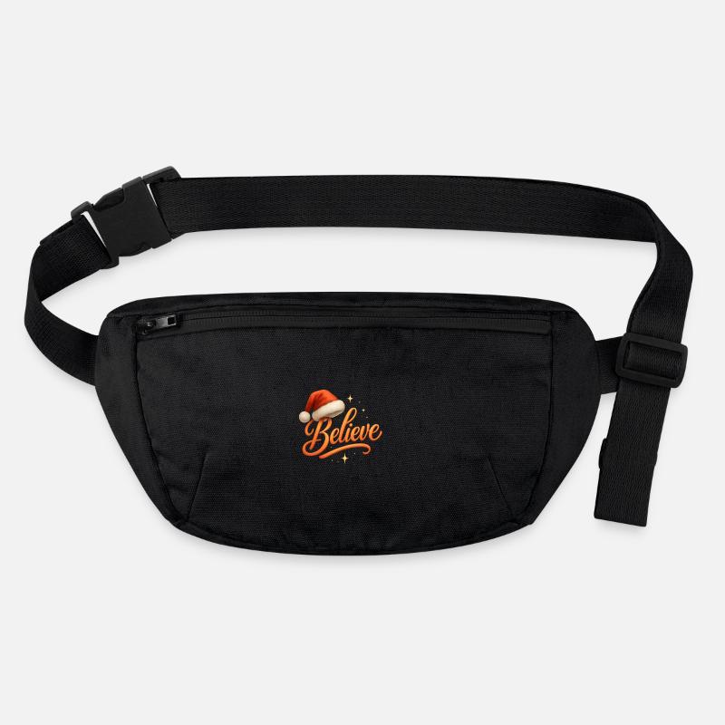 Frohe Weihnachten, Weihnachtsmann Stanley/Stella recycelte Gürteltasche