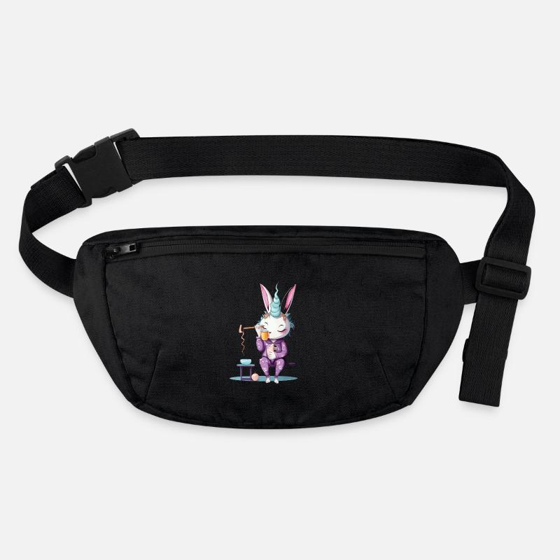 Einhorn im Pyjama Kaffeezauber Stanley/Stella recycelte Gürteltasche