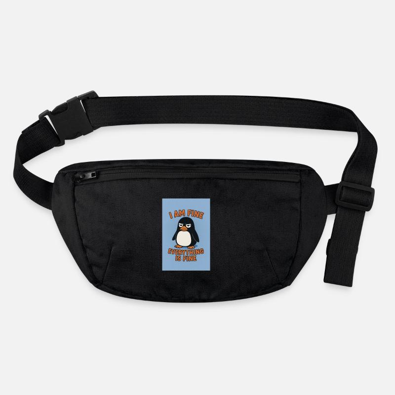 Money Wine Everything Is Good Stanley/Stella recycled Hip Bag 