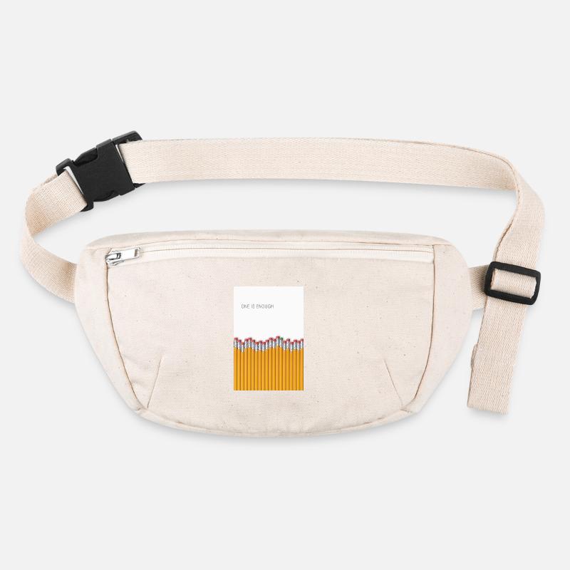 Un seul est suffisant pour un design statement Sac banane recyclé Stanley/Stella