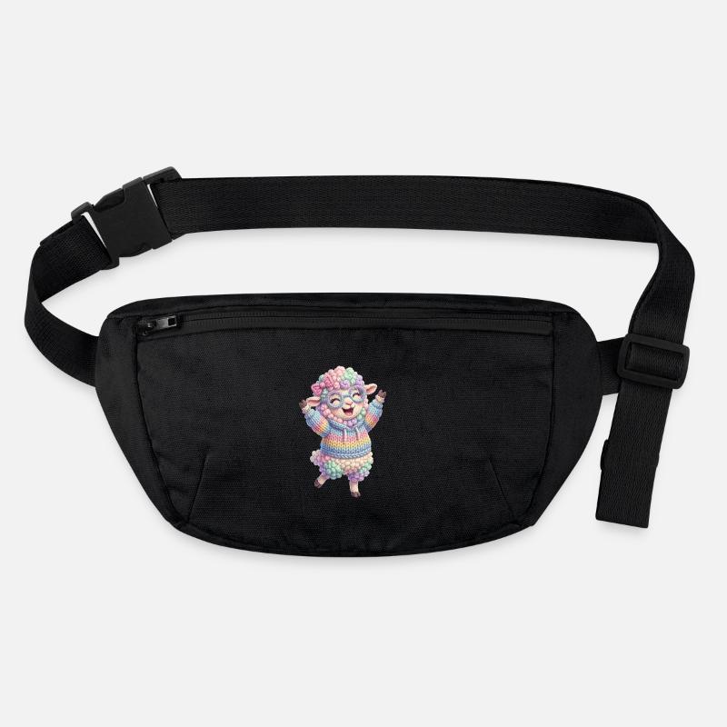 Sheep Happy Stanley/Stella recycled Hip Bag 