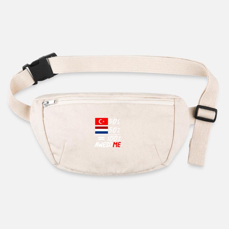 Half Nederlander half Turk Stanley/Stella recycled Hip Bag 