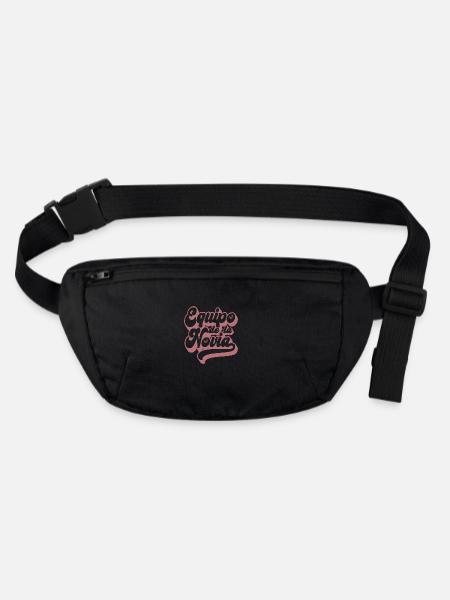 Equipo dela Novia Team Bride Wedding Bridesmaid - Stanley/Stella recycled Hip Bag  - black - Front