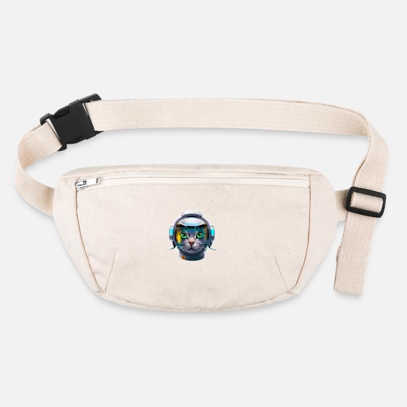 Chat Cyborg du Futur Sac banane recyclé Stanley/Stella