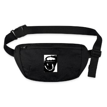 "create now" Scream Scream by DVWSDM - Stanley/Stella recycled Hip Bag  - black - Front