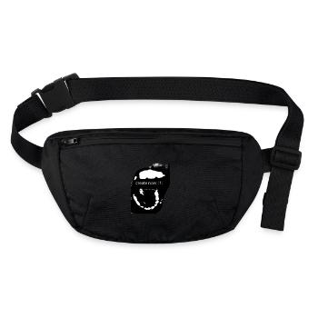 "create now" Scream Scream by DVWSDM - Stanley/Stella recycled Hip Bag  - black - Front