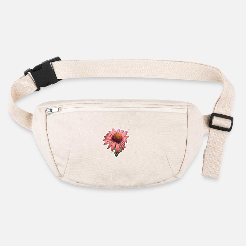 Echinacea flower Stanley/Stella recycled Hip Bag 
