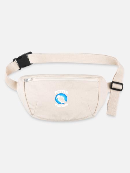 Papageientaucher Puffin - Stanley/Stella recycelte Gürteltasche - Naturweiß - Vorne