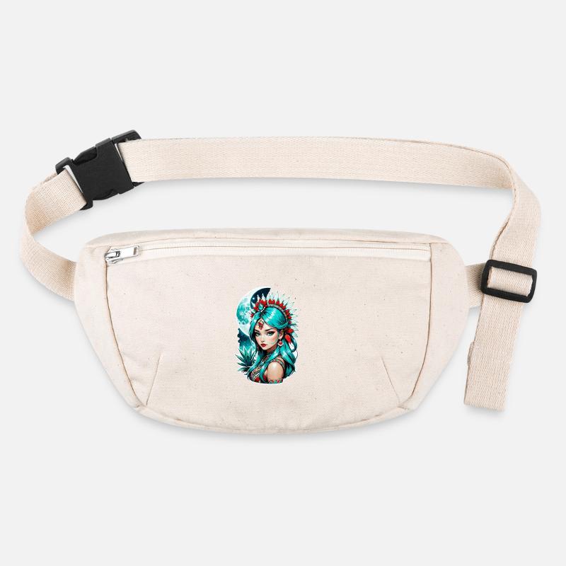 Indische Prinzessin - Aztek Stanley/Stella recycelte Gürteltasche