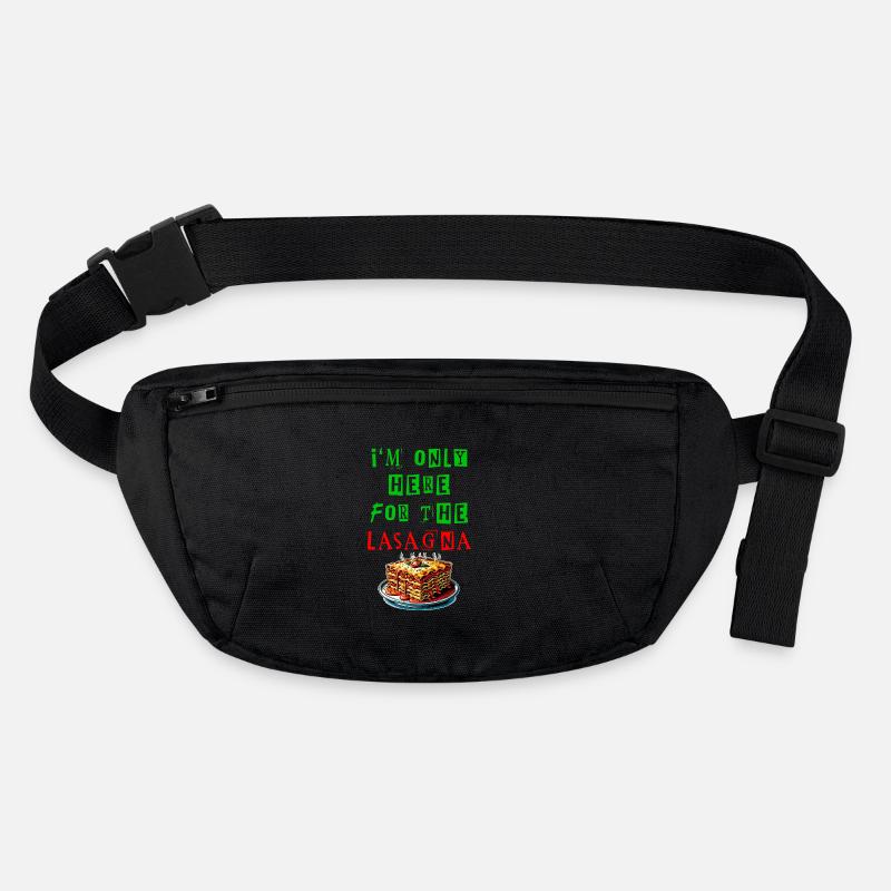 Ich bin nur wegen der Lasagne hier Stanley/Stella recycelte Gürteltasche