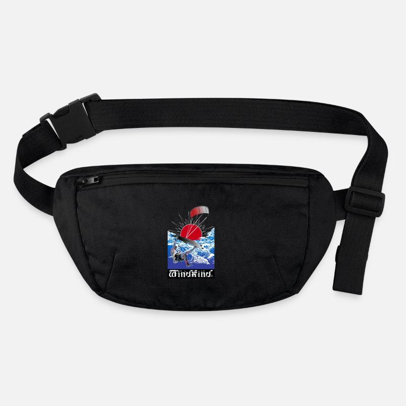 WINDKIND Große Welle Stanley/Stella recycelte Gürteltasche