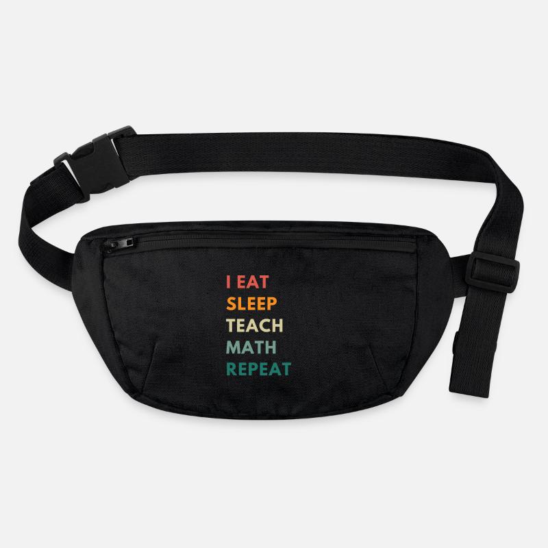 Funny Math Teacher Quote | Maths Teacher Joke Stanley/Stella recycled Hip Bag 