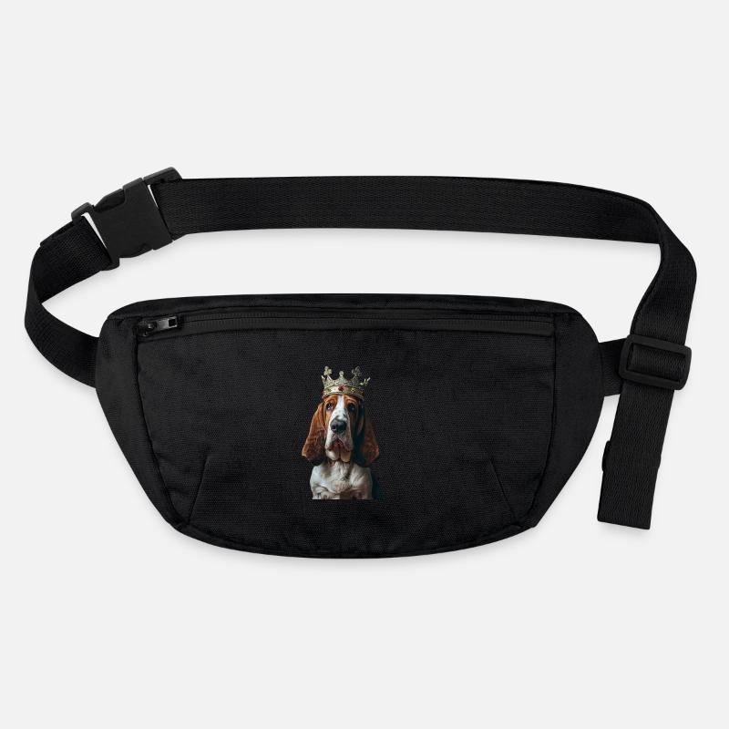 Basset Stanley/Stella recycelte Gürteltasche