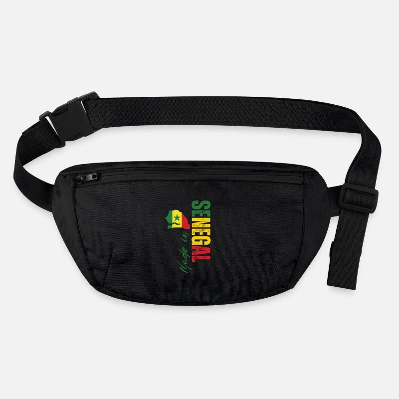 Fabriqué au Sénégal, design vertical Sac banane recyclé Stanley/Stella