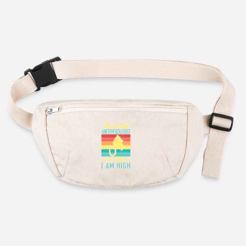 Anesthésiste Bien sûr que je suis anesthésiant Sac banane recyclé Stanley/Stella