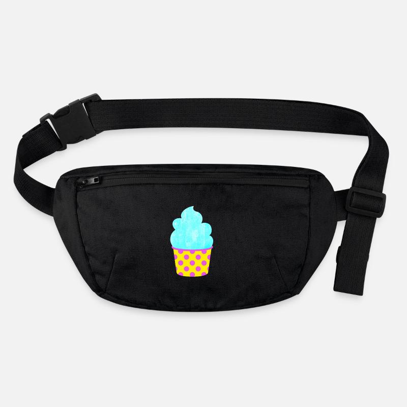 Glace Glace Douce Glace Points Pastel d’été Sac banane recyclé Stanley/Stella