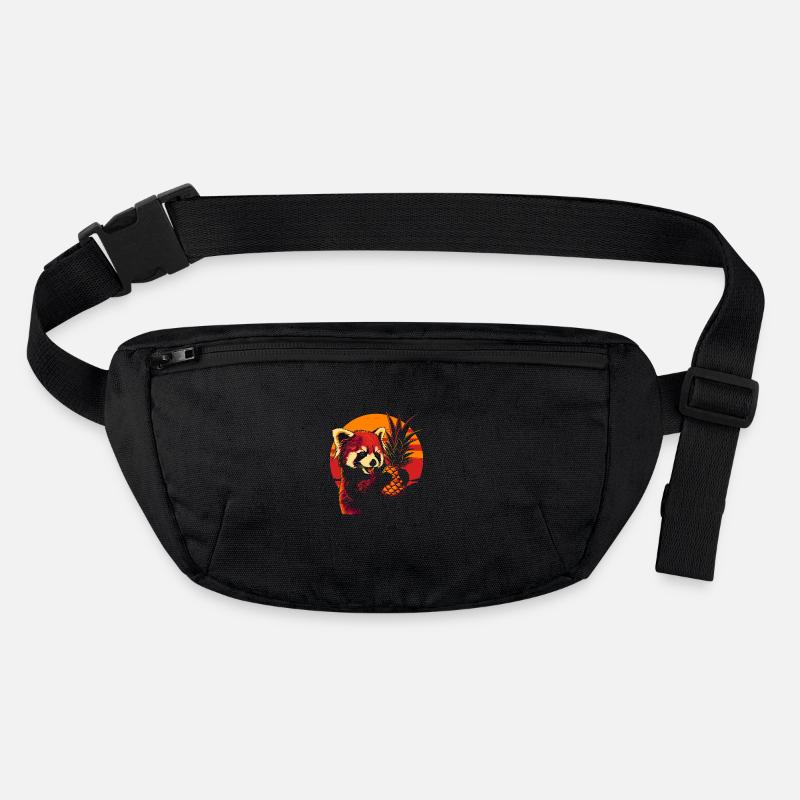 Red Panda Cat Bear Red Panda Pineapple Cool Stanley/Stella recycled Hip Bag 