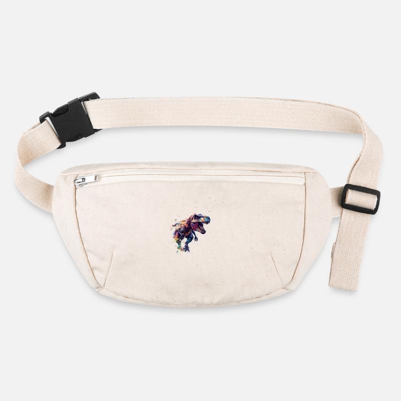 T Rex Klecks Stanley/Stella recycelte Gürteltasche