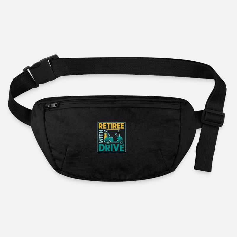 Retraité avec Drive Golfer Golf Sac banane recyclé Stanley/Stella