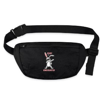 Kindergarten Child T-Shirt Bestseller - Stanley/Stella recycled Hip Bag  - black - Front