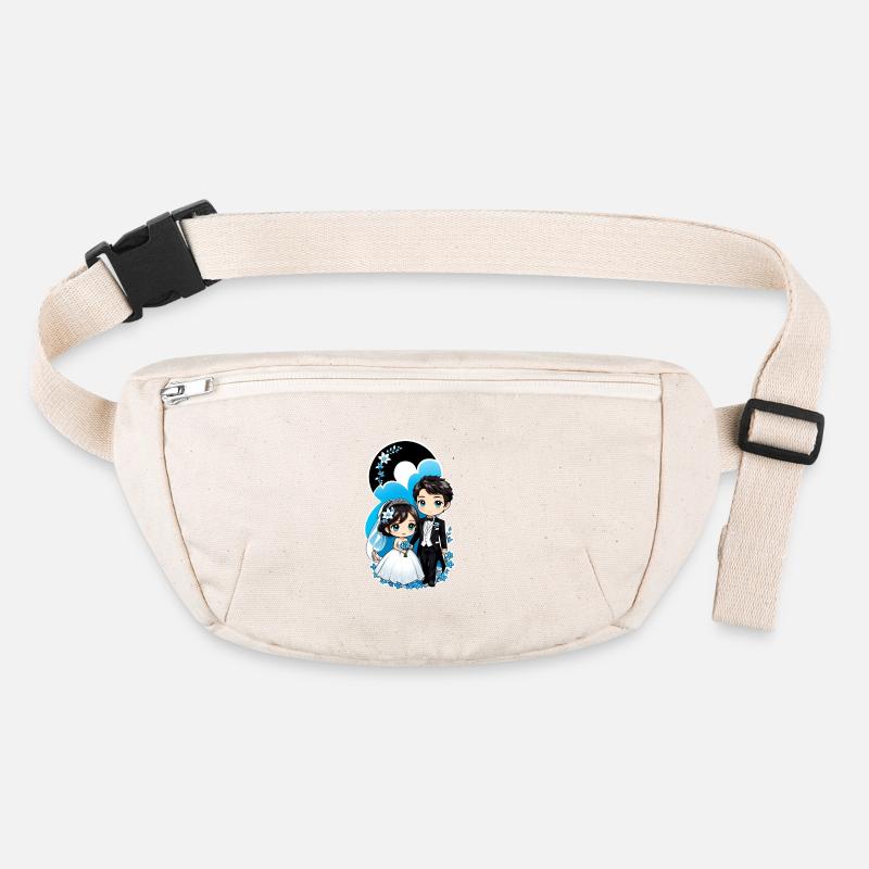 Just Married - For Wedding Stanley/Stella recycled Hip Bag 