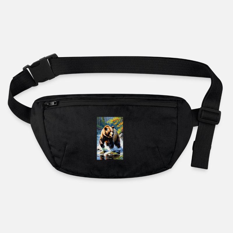 Bear | Brown Bear | Grizzly Bear | Animals Stanley/Stella recycled Hip Bag 