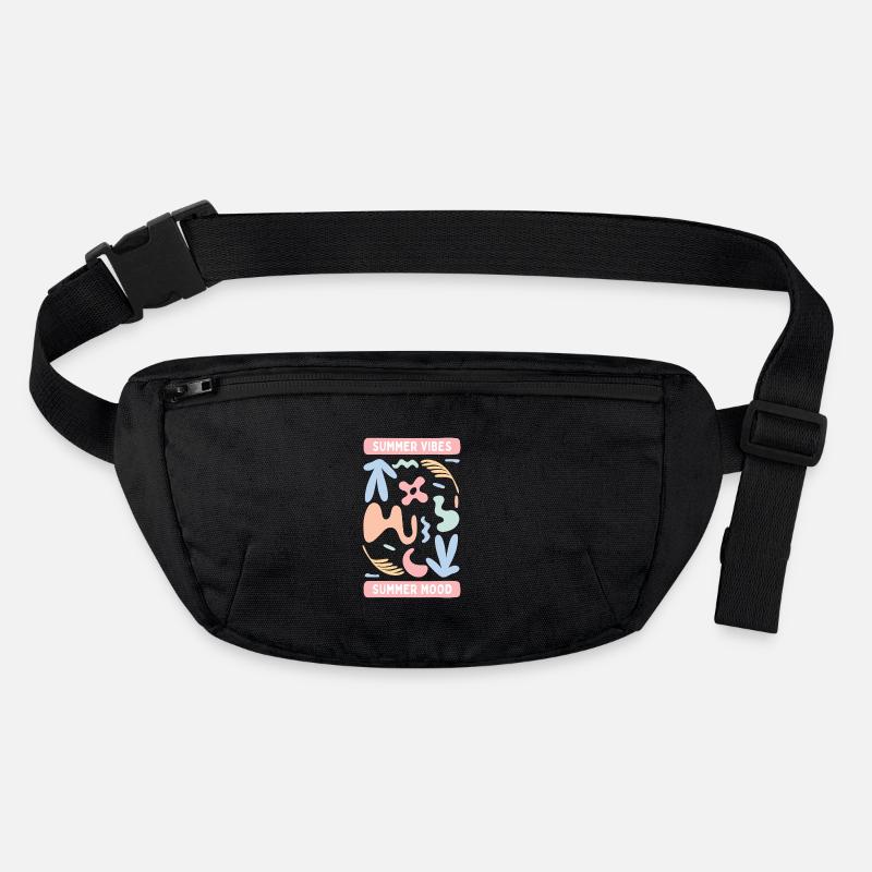 Vibes d'Été Abstraites Pastel Sac banane recyclé Stanley/Stella
