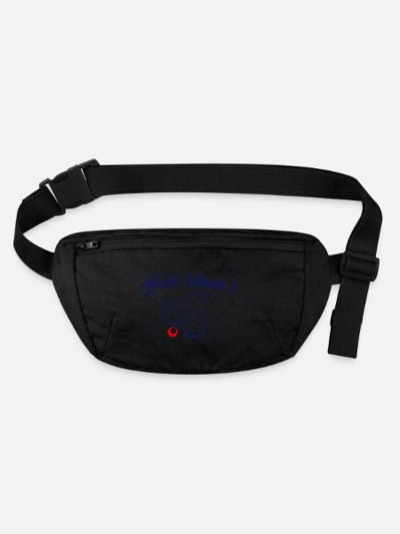 Belle-Ball - Stanley/Stella recycelte Gürteltasche - Schwarz - Vorne