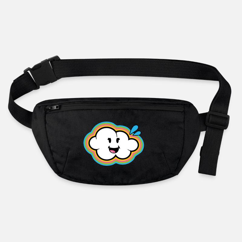 Smiley Kawaii Cloud Sac banane recyclé Stanley/Stella