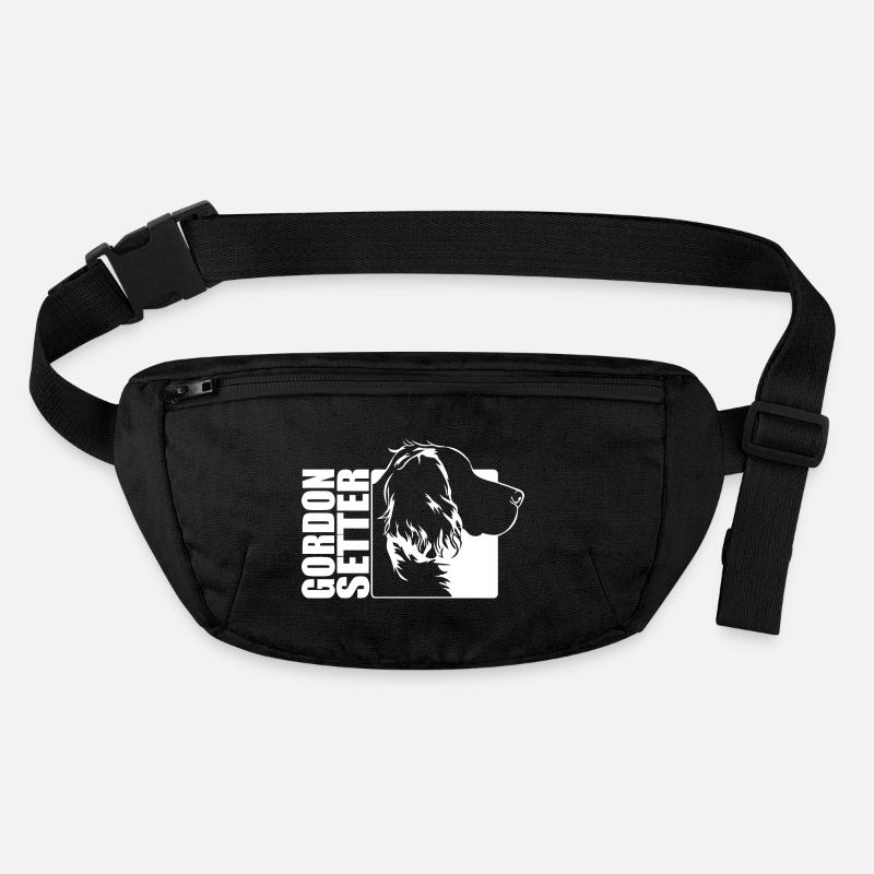 Gordon Setter Profil Chiens Chien Wilsigns Sac banane recyclé Stanley/Stella