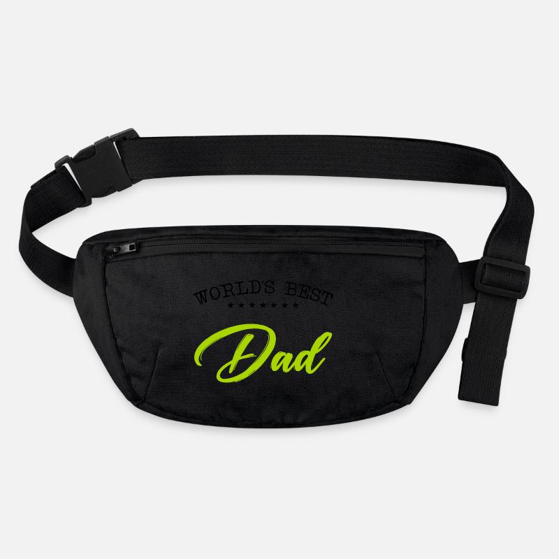 Worlds Best Dad Stanley/Stella recycled Hip Bag 