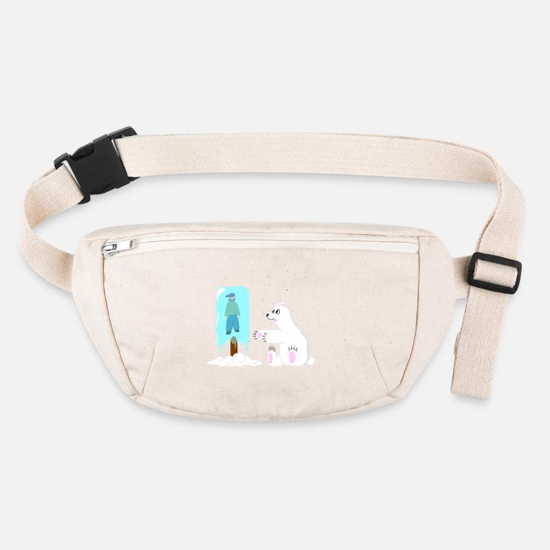 Polar bear snack Stanley/Stella recycled Hip Bag 