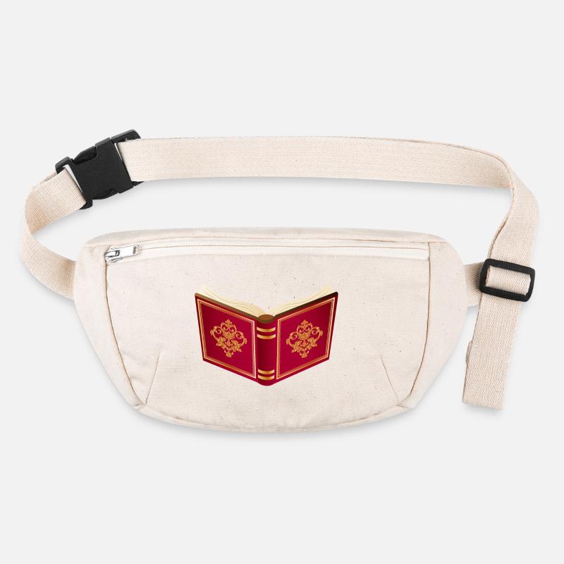 Open red book for Santa Claus and Christmas Stanley/Stella recycled Hip Bag 