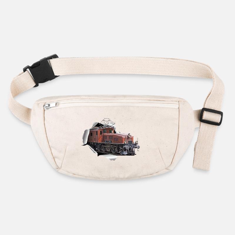 SBB Krokodil CE6 8 durchbricht Papier Stanley/Stella recycelte Gürteltasche