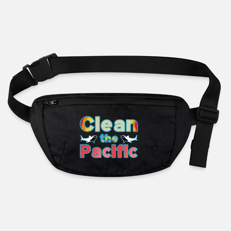 Clean up the Pacific Stanley/Stella recycled Hip Bag 