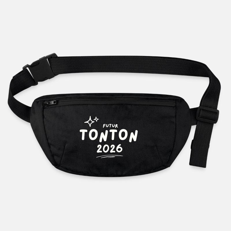 Future Uncle 2026 - Stanley/Stella recycled Hip Bag  - black