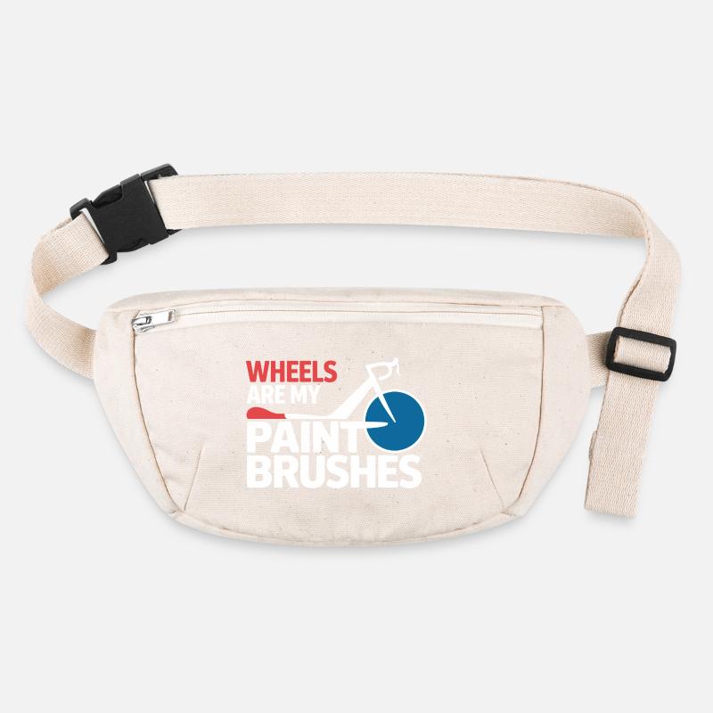 Professional Bicycle Acrobatics Performance Art  Stanley/Stella recycled Hip Bag 