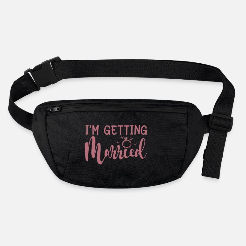 I’m Getting Married - Bachelorette Party Cadeau Sac banane recyclé Stanley/Stella