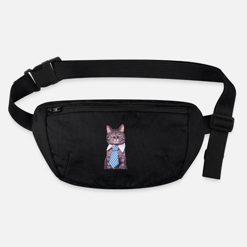 Office cat Stanley/Stella recycled Hip Bag 