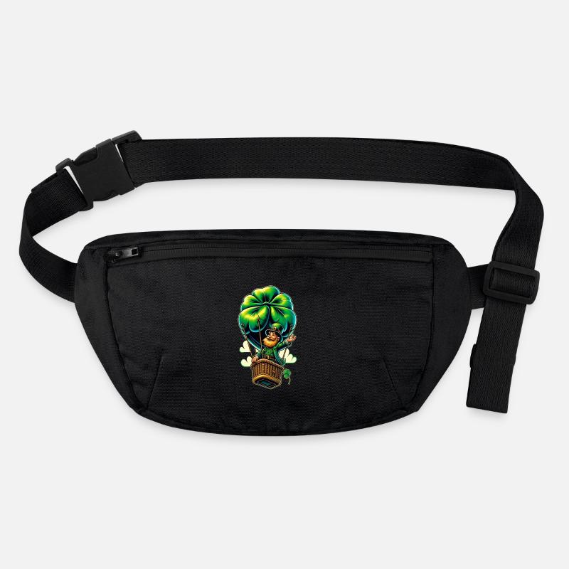 Ballooning Leprechaun (Irish Leprechaun) Stanley/Stella recycled Hip Bag 