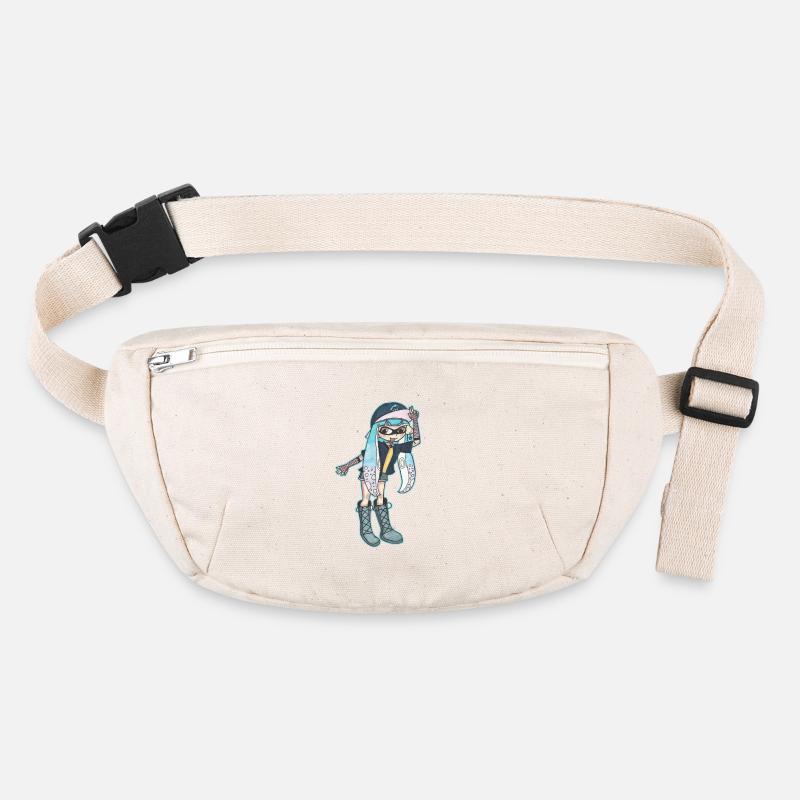 Inkling Mädchen | Blau | Splatoon Stanley/Stella recycelte Gürteltasche