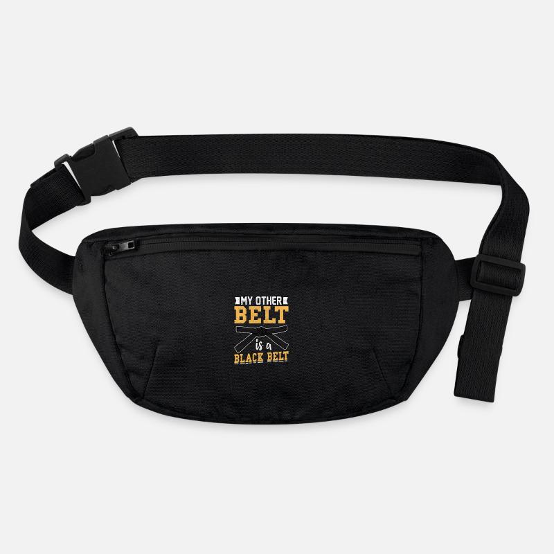 Mein anderer Gürtel ist ein schwarzer Gürtel Stanley/Stella recycelte Gürteltasche