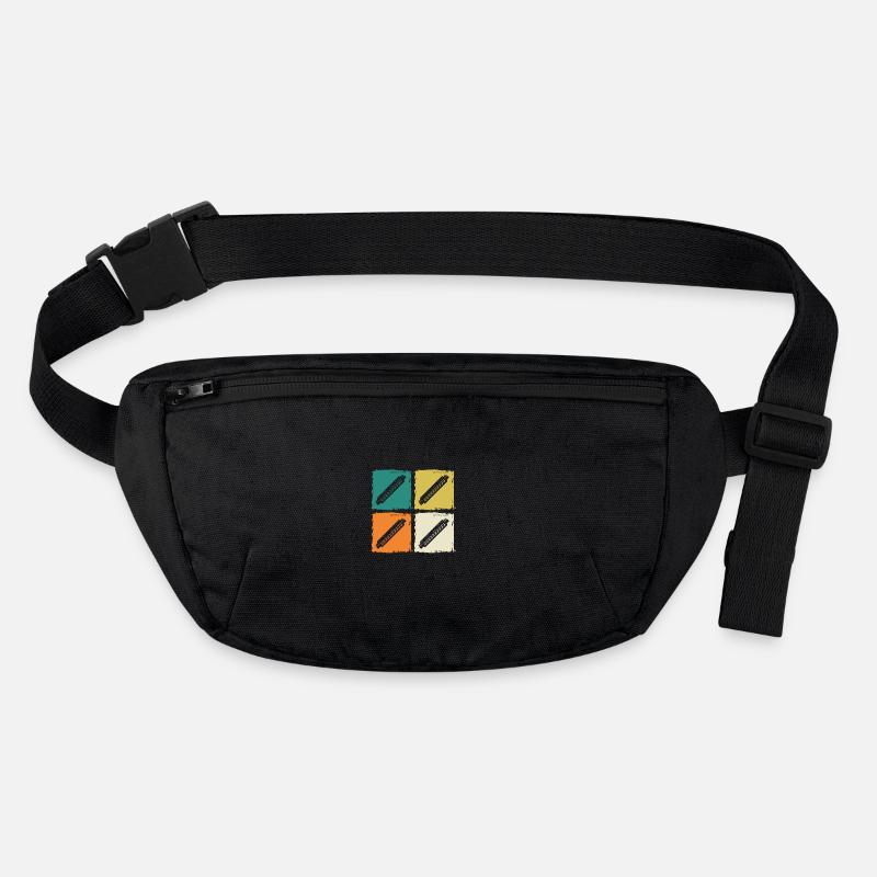 Harmonika Mundharmonika Stanley/Stella recycelte Gürteltasche