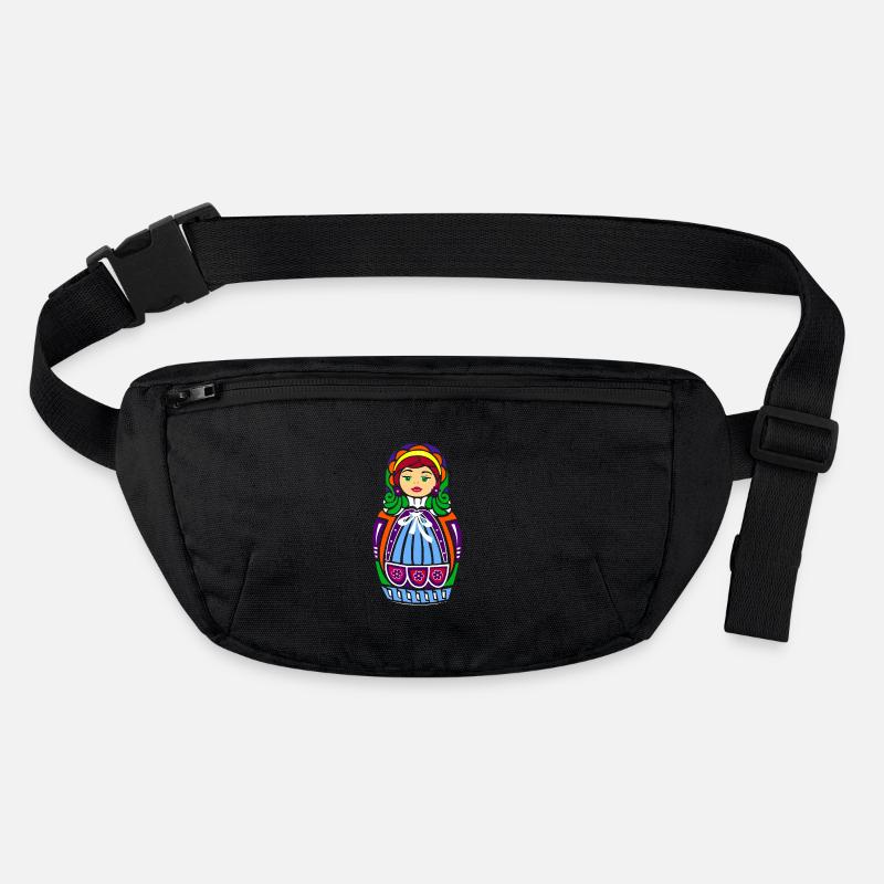 Matroschka-Puppe Stanley/Stella recycelte Gürteltasche