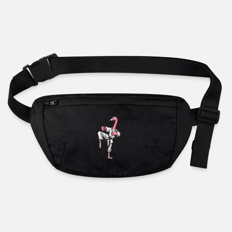 Flamingo Vogel Karate Stanley/Stella recycelte Gürteltasche