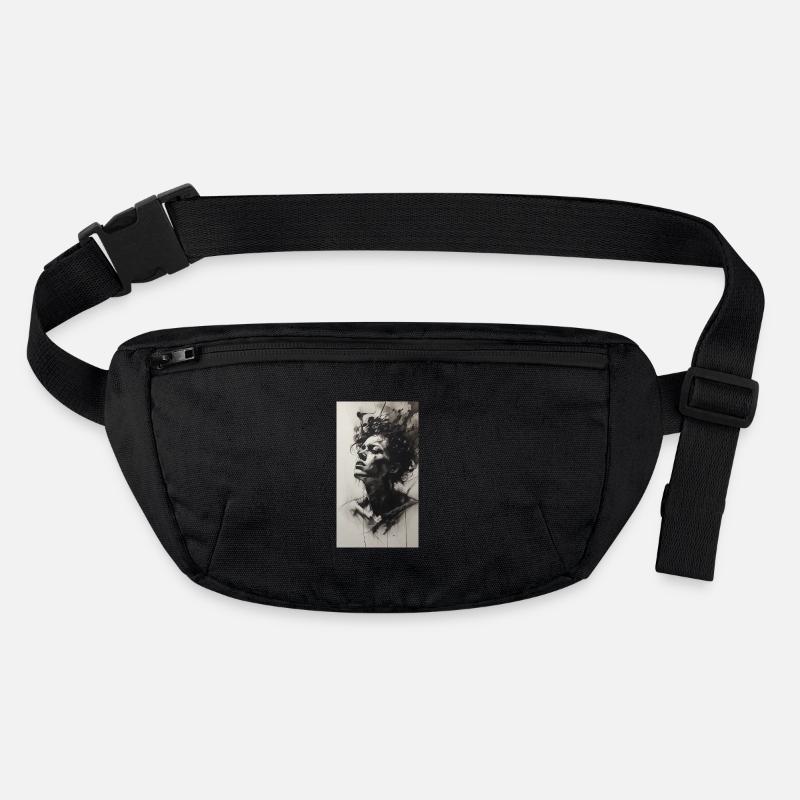 Coal Drawing of Emotion Stanley/Stella recycled Hip Bag 