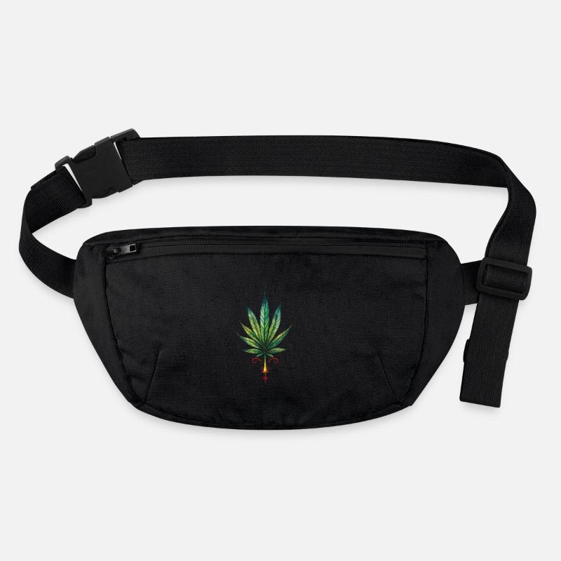 Cannabis leaf - Marijuana TATTOO 2 Stanley/Stella recycelte Gürteltasche