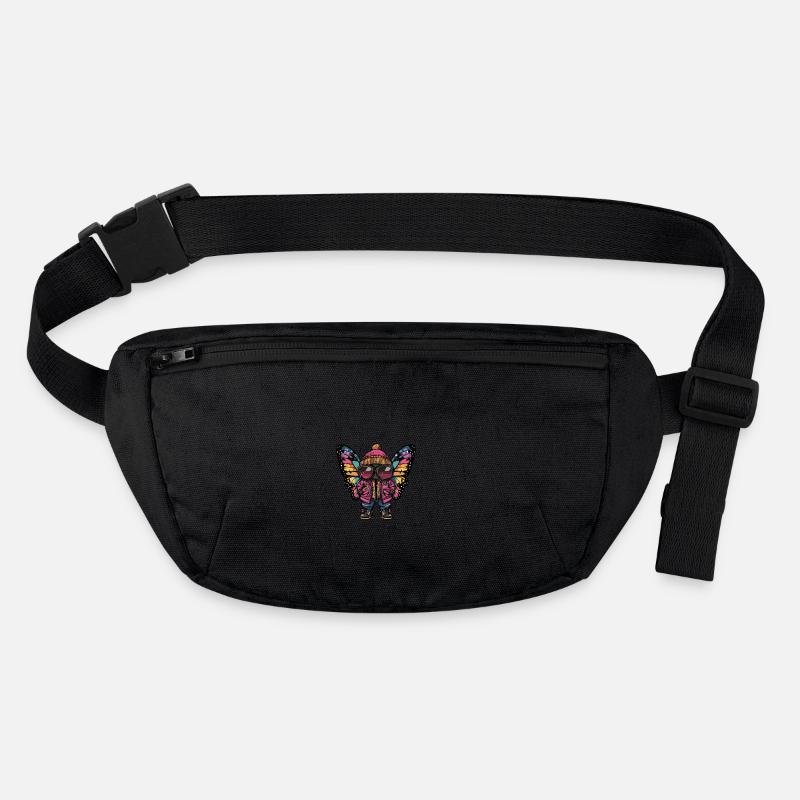 Butterfly Winter Comic Stanley/Stella recycled Hip Bag 