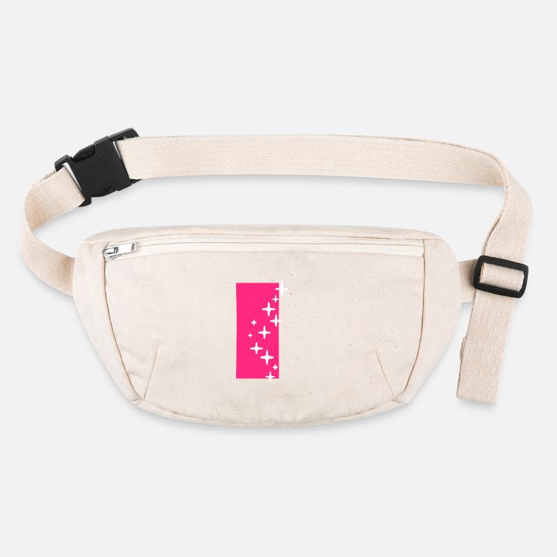 Lettre I Paillettes Sac banane recyclé Stanley/Stella
